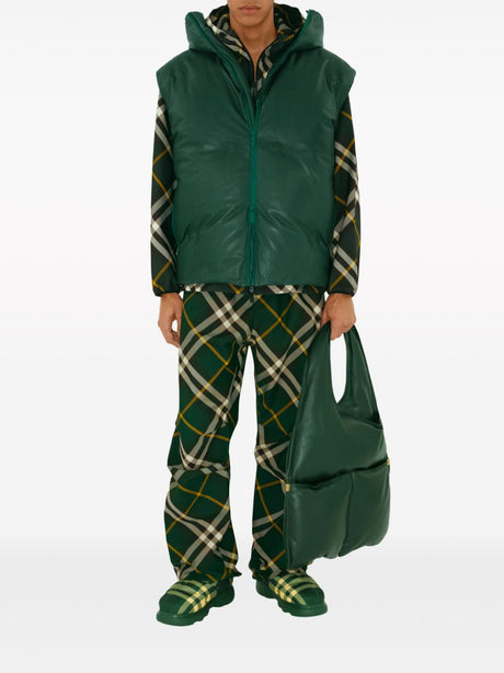 BURBERRY Classic Check Trousers - SS24 Collection