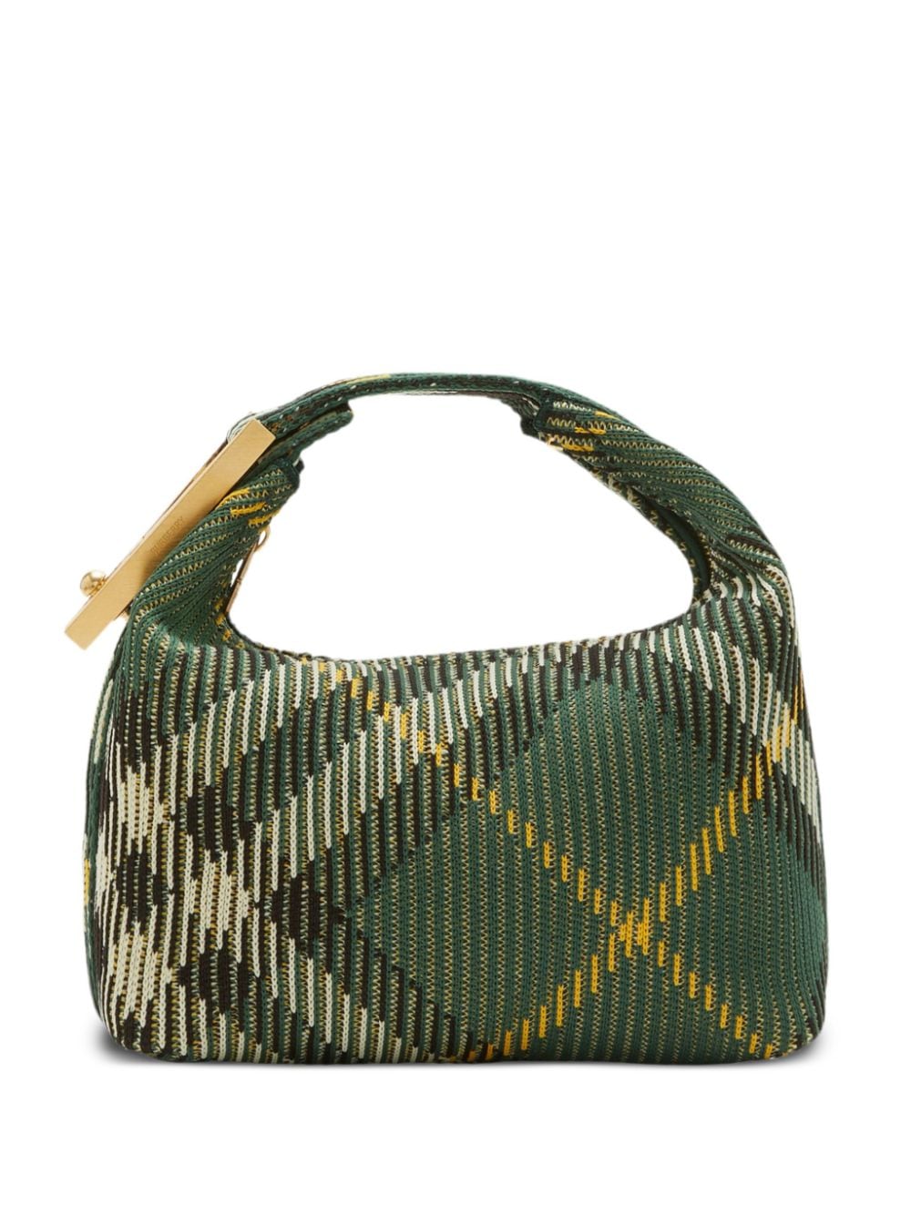 BURBERRY "Mini Peg" Green Crossbody Handbag for Women – Spring/Summer 2024 Collection