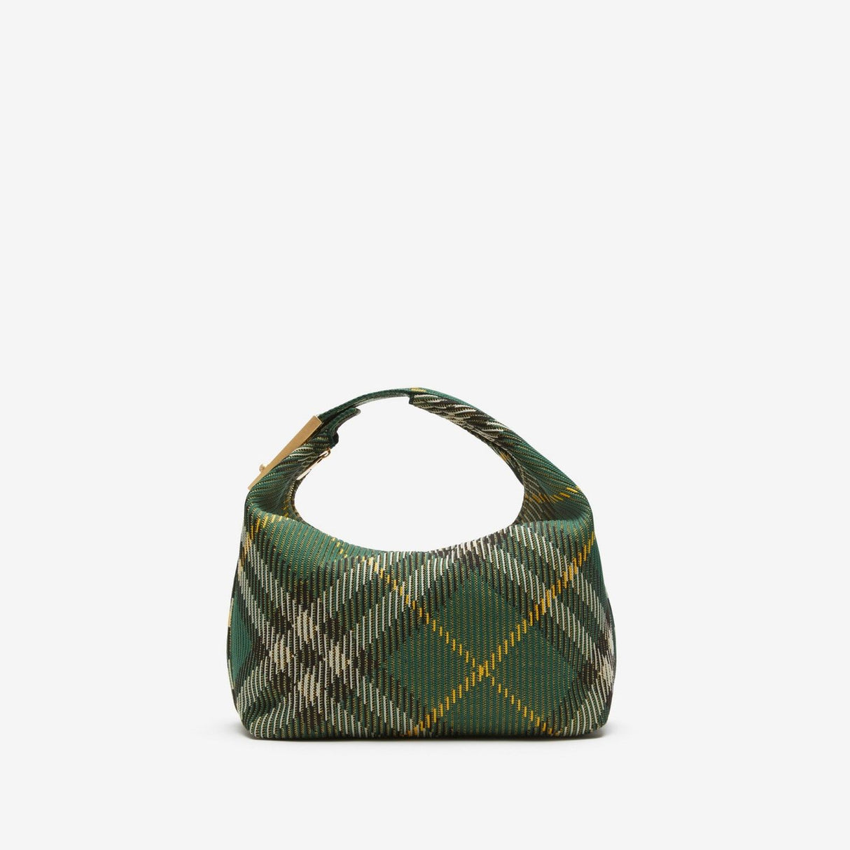 BURBERRY Medium Green Duffle Handbag