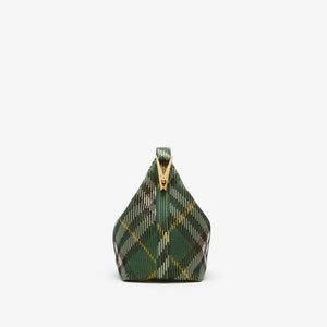 BURBERRY Medium Green Duffle Handbag