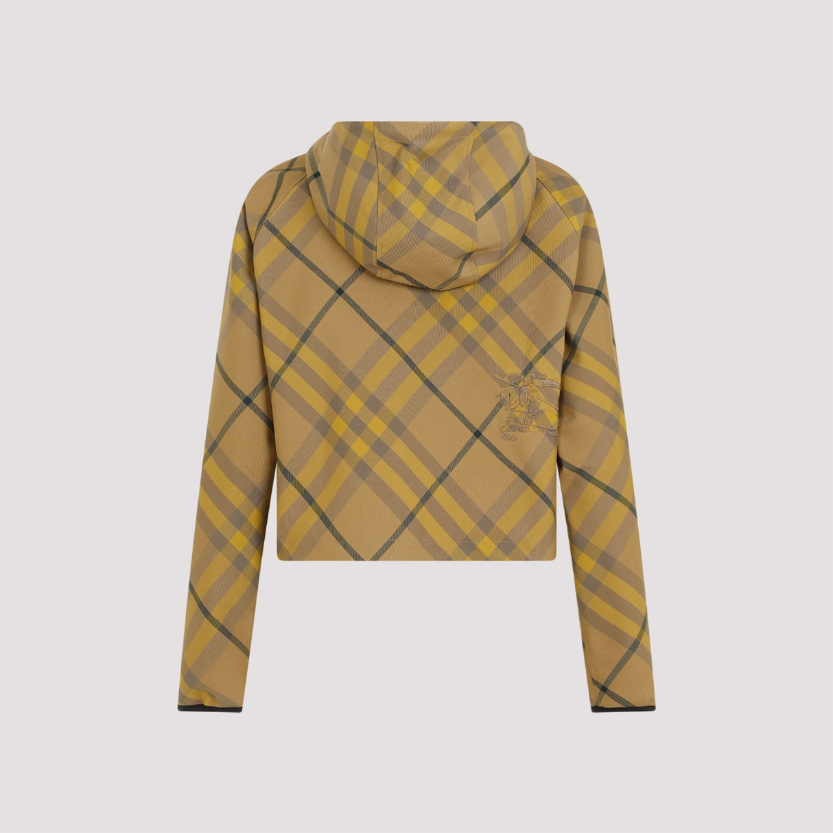 BURBERRY Mini Cropped Check Jacket