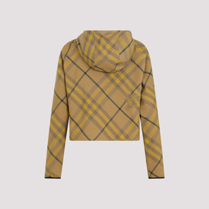 BURBERRY Mini Cropped Check Jacket