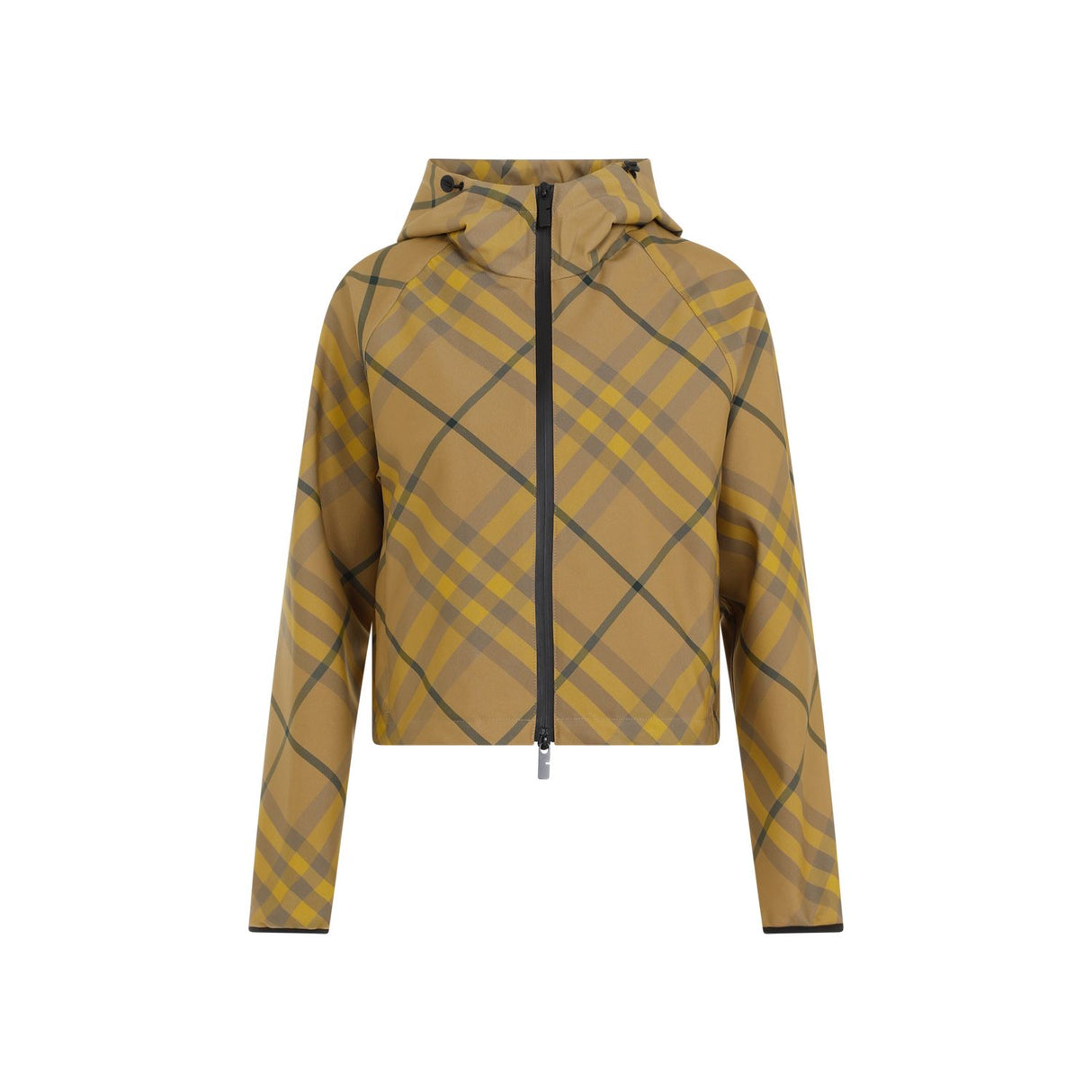 BURBERRY Mini Cropped Check Jacket