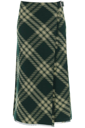 BURBERRY Multicolor Mid Skirt for Women - 24SS Collection