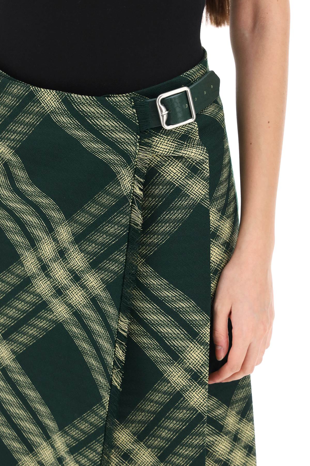 BURBERRY Multicolor Mid Skirt for Women - 24SS Collection