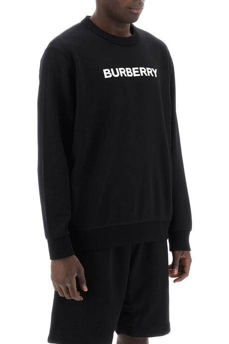 BURBERRY Men's Puff Logo Sweatshirt in Black for SS24