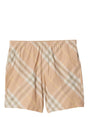 BURBERRY 24SS Beige Men's Swim Pants for the Summer Season