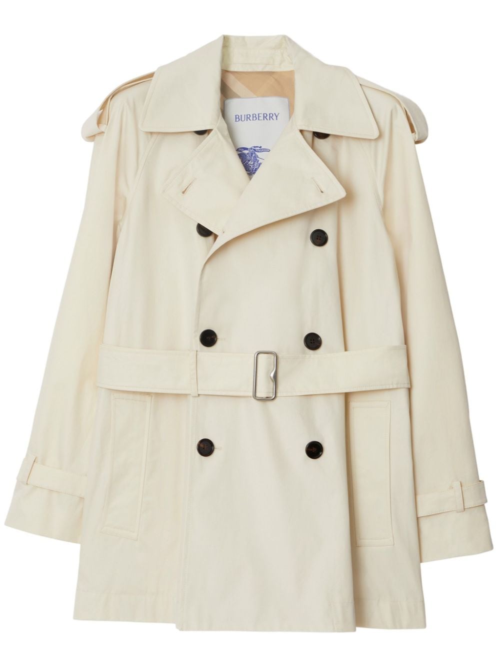 BURBERRY Belted Cotton Jacket for Women