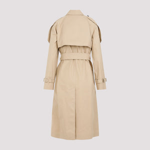 BURBERRY Classic Cotton Trench Coat for Women