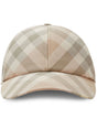 BURBERRY Nude & Neutral Polyester Baseball Cap for Women - SS24