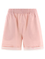 BURBERRY Fashionable Pink Shorts for Women - 24SS Season