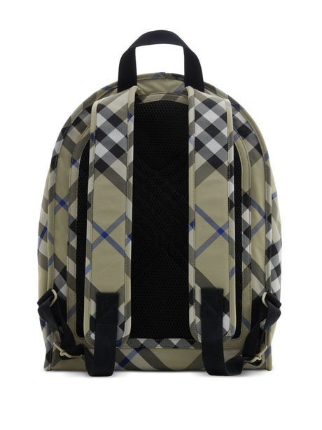 BURBERRY Modern Lichen Mini Shield Backpack