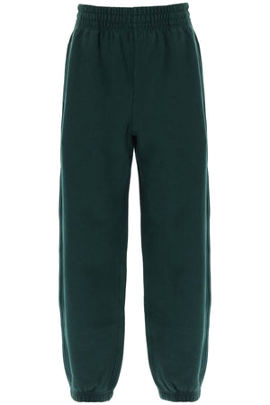 BURBERRY Men's Heavyweight Cotton Sweatpants in Green for SS24