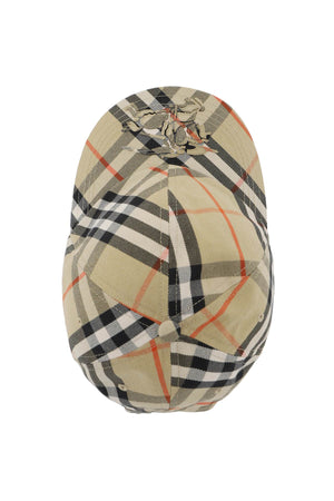 BURBERRY Classic Check Baseball Cap for Men