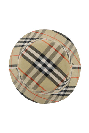 BURBERRY Vintage Check Pattern Bucket Hat for Men