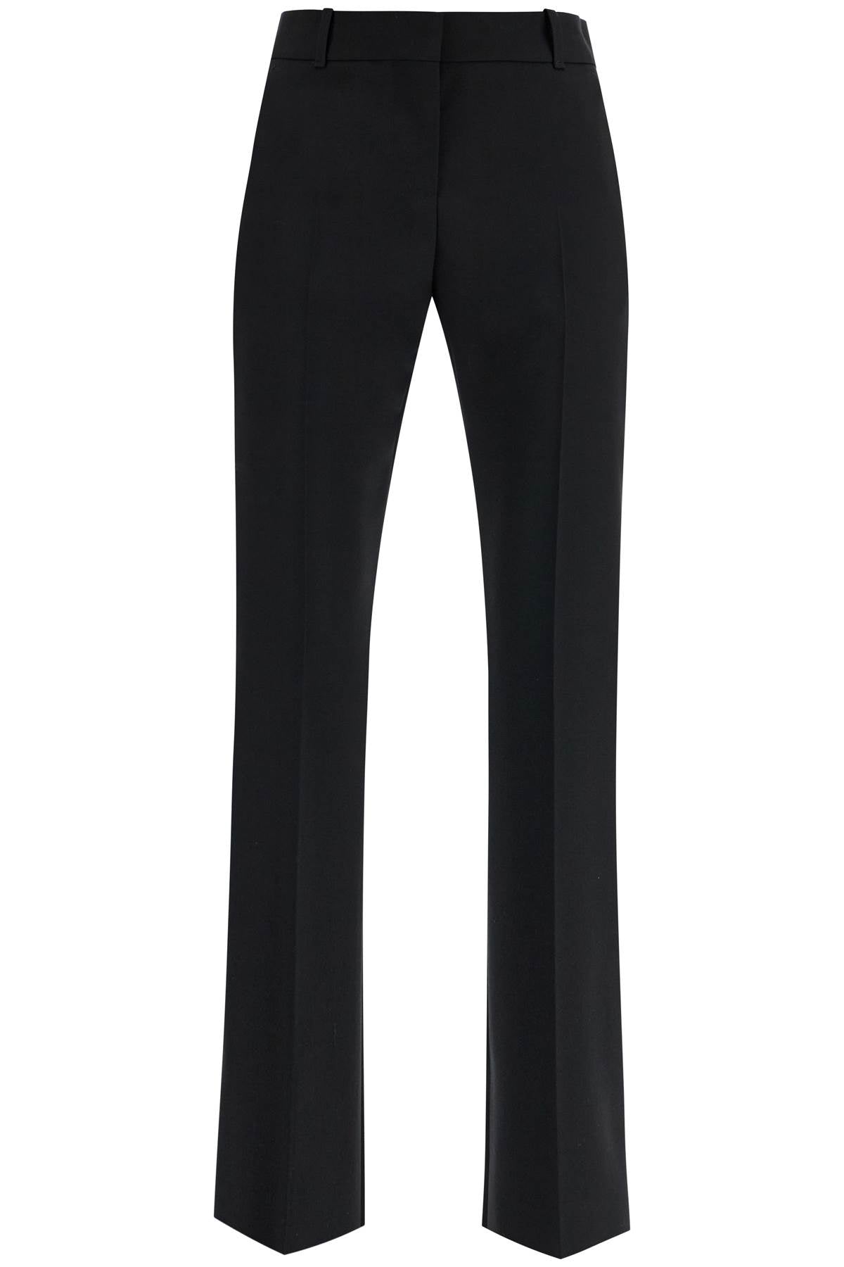 ALEXANDER MCQUEEN Bootcut Gabardine Trousers - Women's Size 40