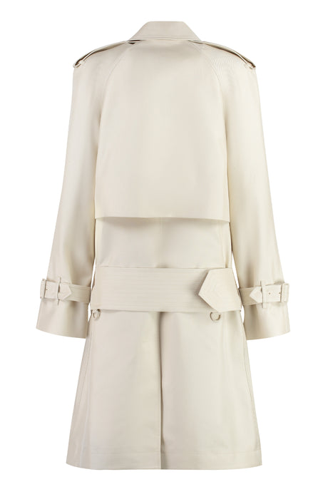 BURBERRY New Arrival: Elegant Silk Blend Trench Jacket for Women