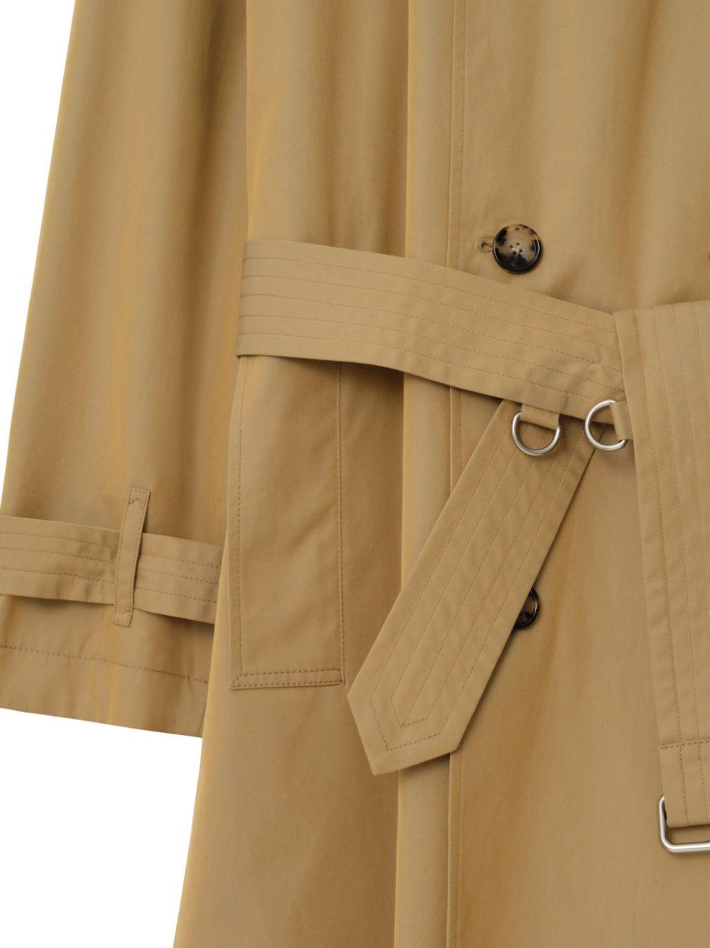 BURBERRY Men's Tan Iridescent Trench Jacket - FW24 Collection