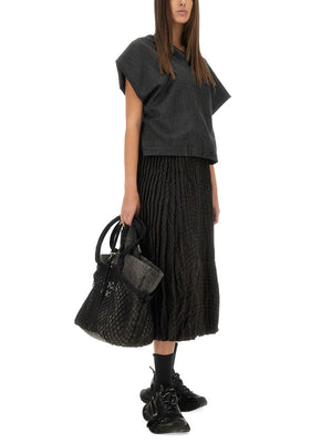 BALENCIAGA Elegant Pleated Skirt - Size 40