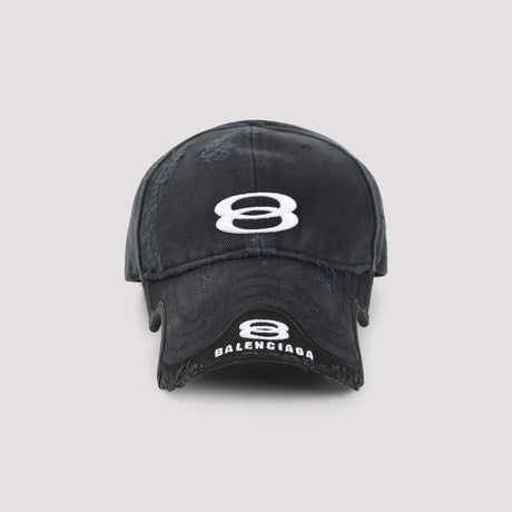 BALENCIAGA Double Unity Cotton Hat