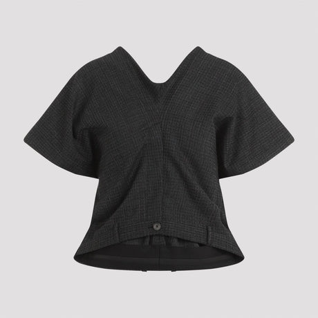 BALENCIAGA Tailored Women's Wool Top