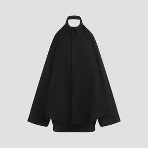 BALENCIAGA Suspended Mini Shirt Dress for Women