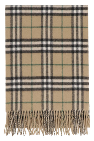 BURBERRY Classic Check Motif Scarf - 168x30 CM