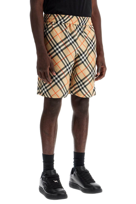 BURBERRY Luxury Silk Bermuda Shorts for Men