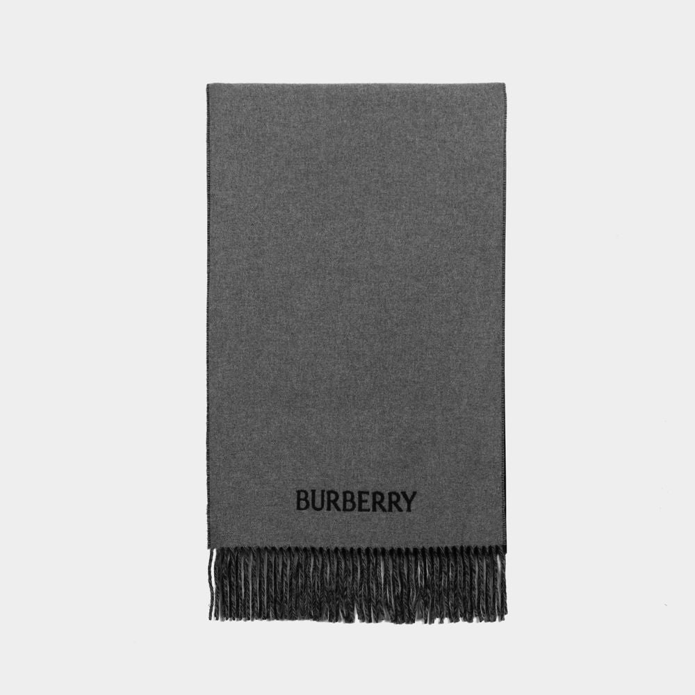 BURBERRY Iconic Knight Cashmere Scarf