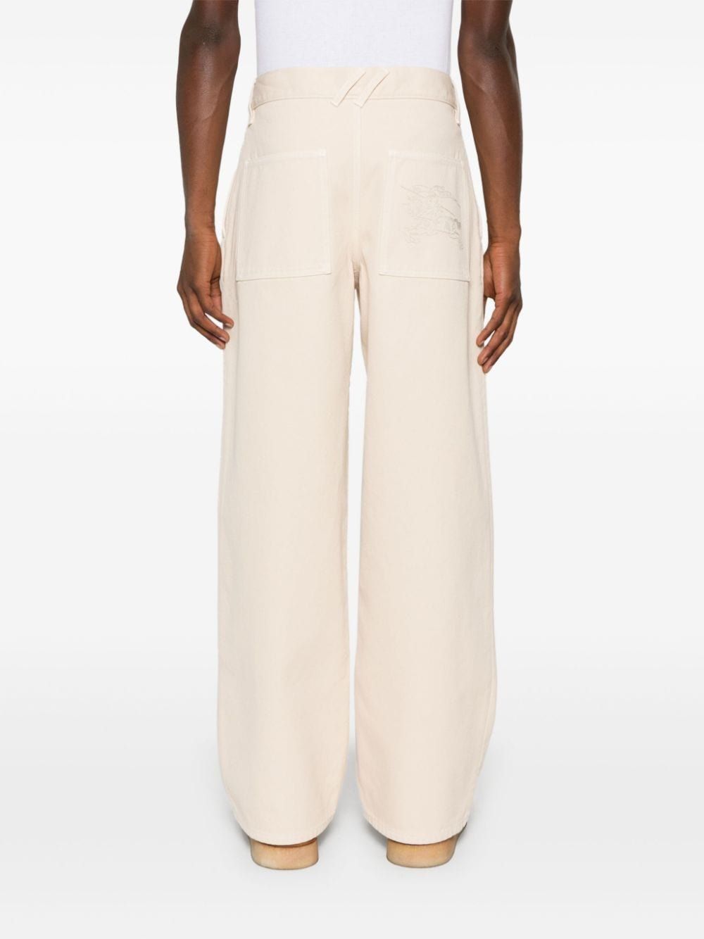 BURBERRY Classic Cotton Straight-Leg Jeans