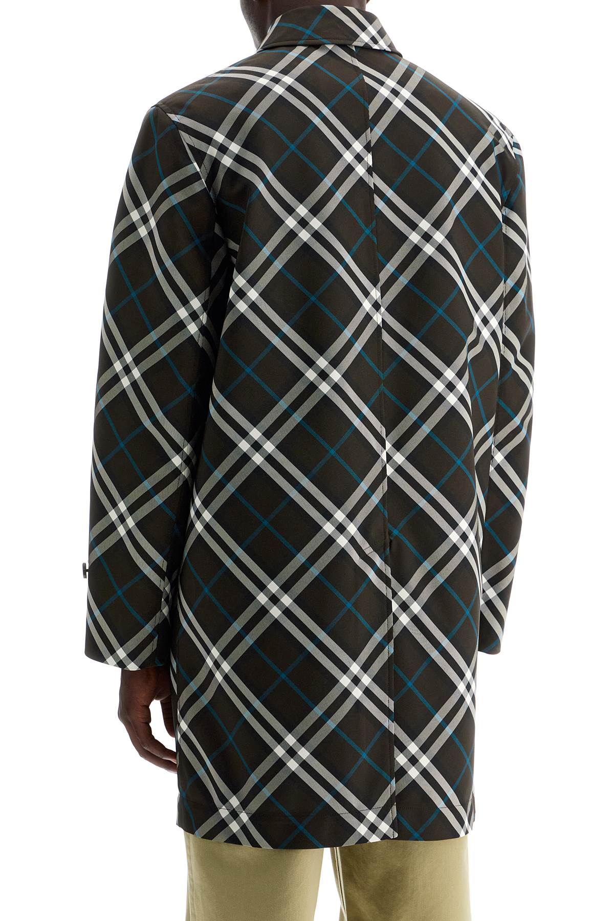 BURBERRY Classic Check Medium Trench Jacket