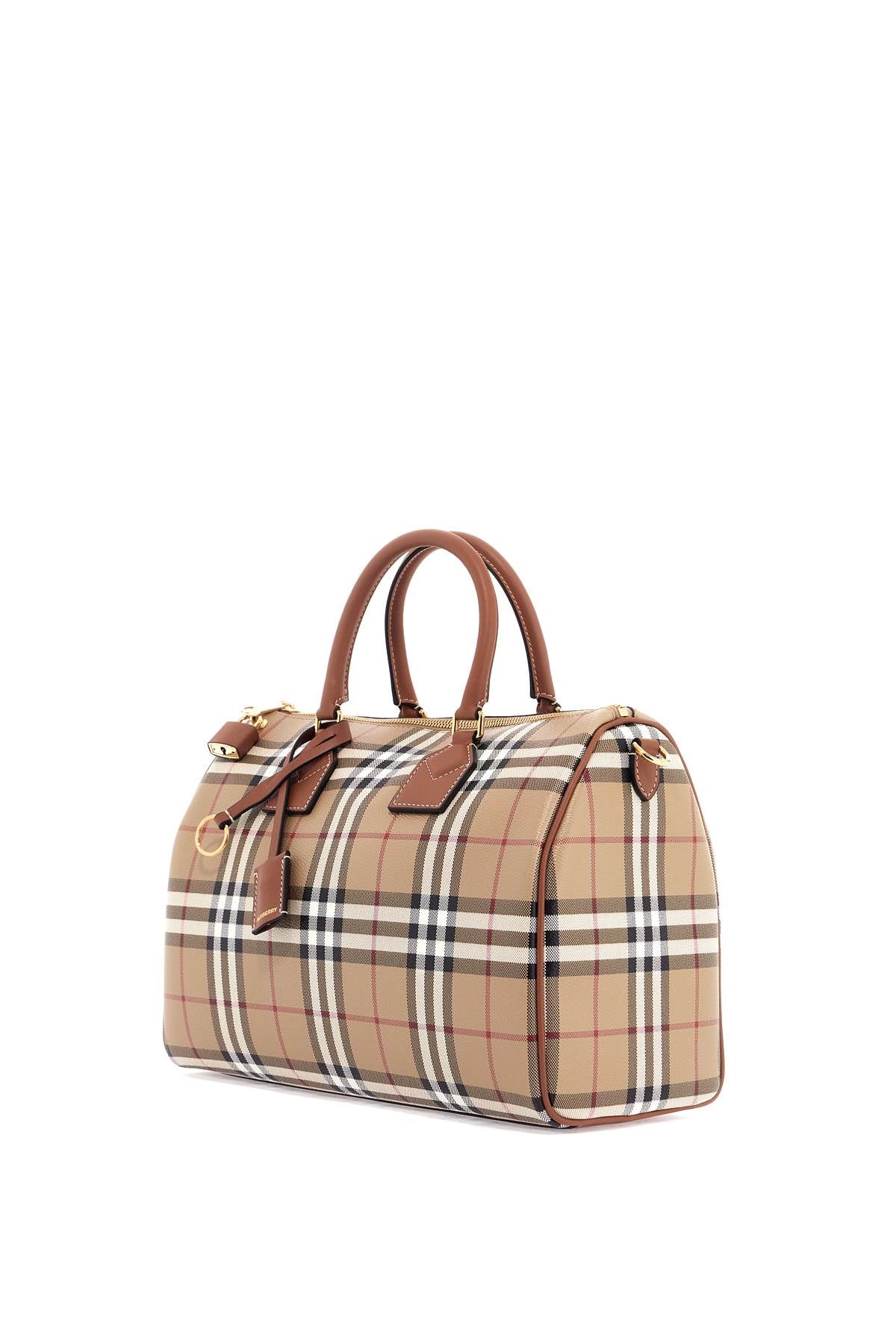 BURBERRY Elegant Medium Bowling Purse