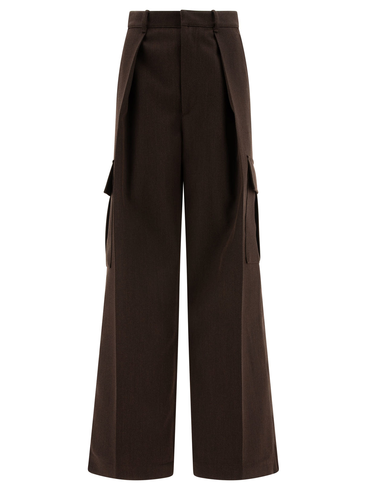 BURBERRY Wool Cargo Pants for Women