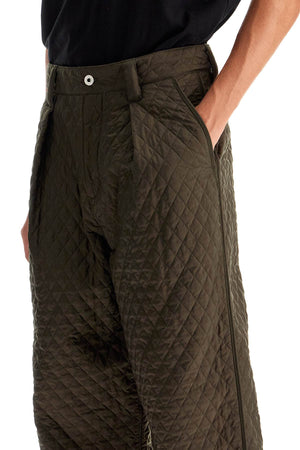 BURBERRY Quilted Nylon Oversized Trousers