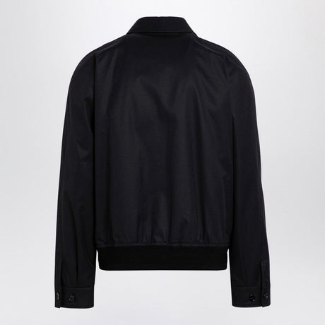 BURBERRY Classic Black Harrington Jacket for Men