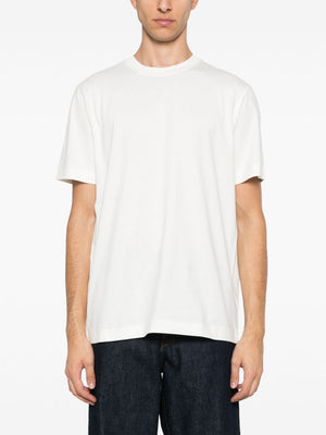 BURBERRY Slim Fit Cotton T-Shirt with Hand-Drawn Fox Motif