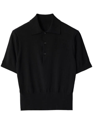 BURBERRY Cotton Polo Shirt - Classic Style for Women