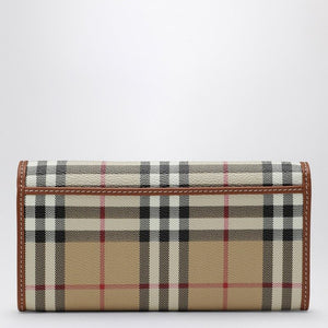 BURBERRY Mini Coated Canvas Wallet