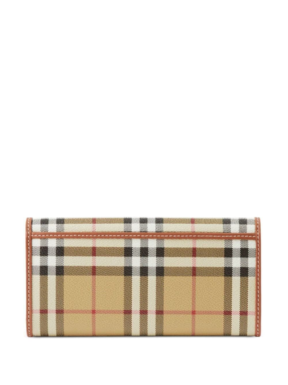 BURBERRY Classic Brown Mini Leather Wallet