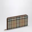 BURBERRY Check Print Mini Wallet