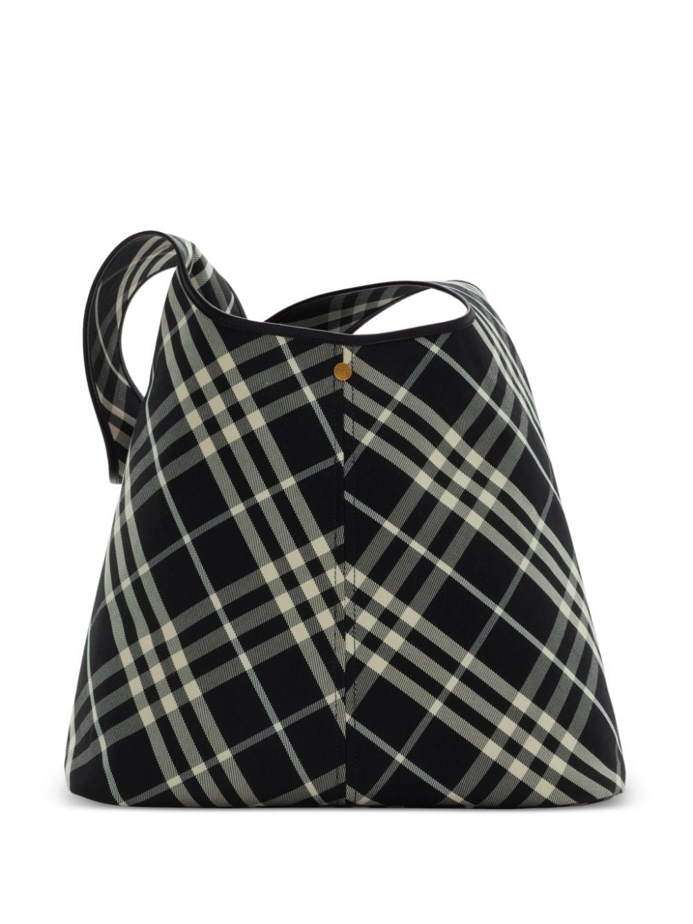 BURBERRY Large Classic Cotton Shoulder Bag