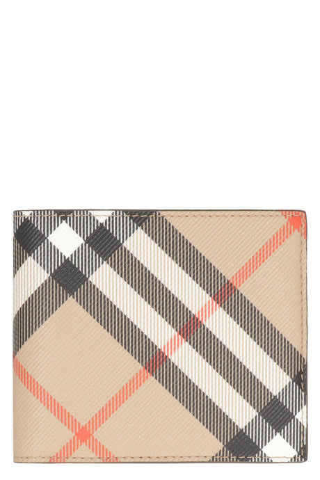 BURBERRY Classic Check Mini Wallet - 11x9.5 cm