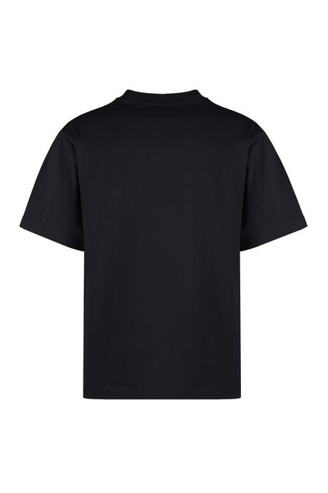 Men's FW24 Black T-Shirt by Burberry