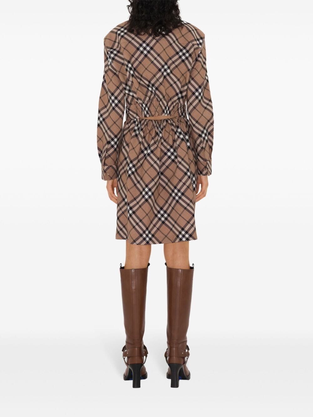 BURBERRY Multicolor Tweed Mini Dress