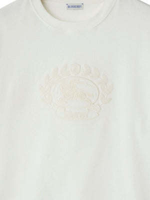 BURBERRY Classic Chalk Cotton Tee