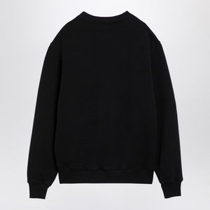 BURBERRY Elegant Black Crewneck Cotton Sweatshirt