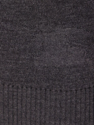 BURBERRY Elegant High-Neck Wool Sweater