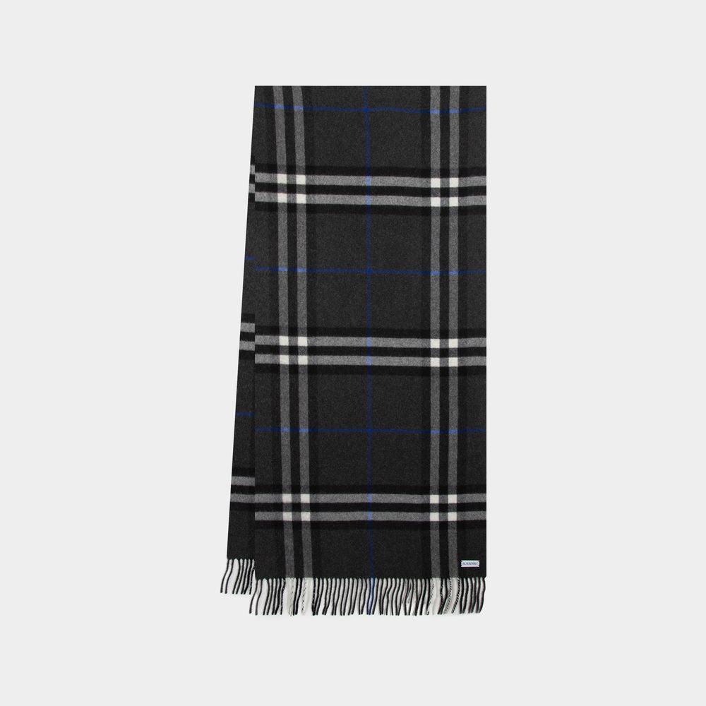 BURBERRY Luxurious Giant Check Cashmere Scarf