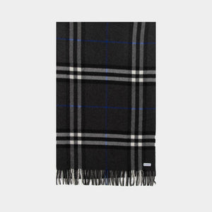 BURBERRY Luxurious Giant Check Cashmere Scarf