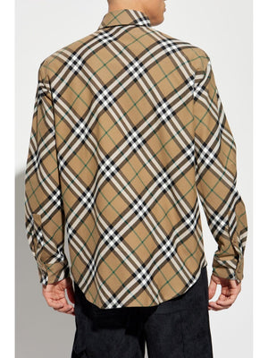 BURBERRY Classic Check Button-Up Shirt for Men